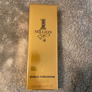COPY - 1 Million Shower Gel 3.4 oz brand new paco rabanne new!